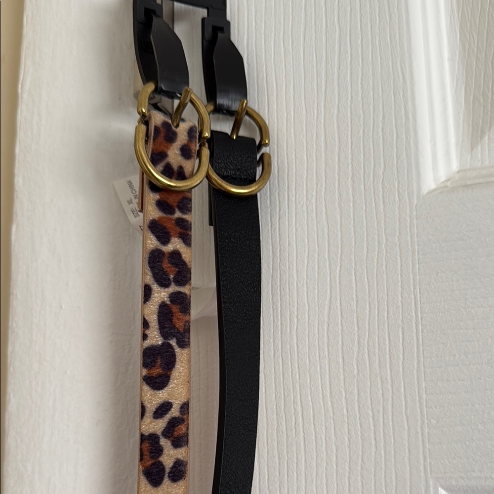 Sonoma Leopard and Black Belt Duo